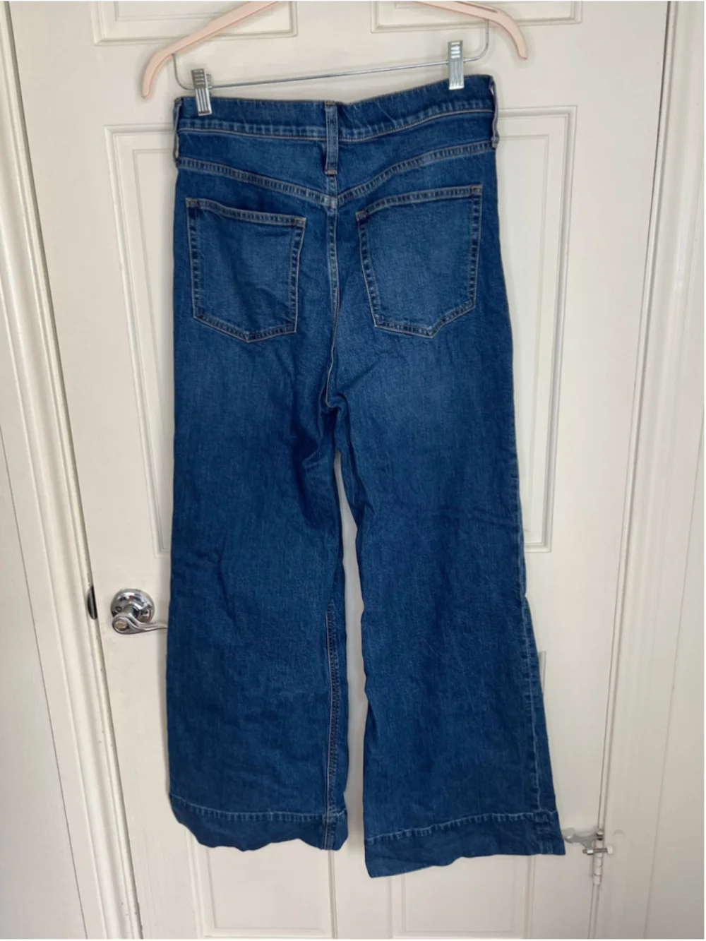 J. Crew Wide-leg denim trouser jeans Medium Wash 30 - Picture 12 of 12